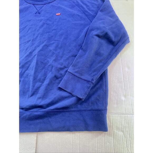 LEVI'S Mens Sweatshirt Jumper XXL Blue - Picture 6 of 11